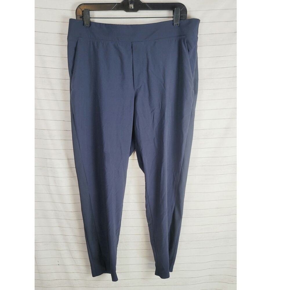 ATHLETA BROOKLYN ANKLE PANTS IN NAVY, SZ 12